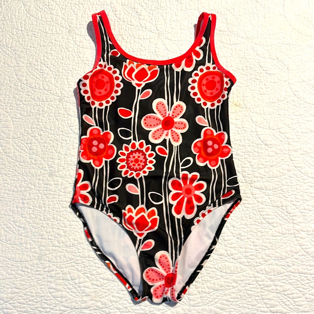 Gymboree Floral Bathing suit